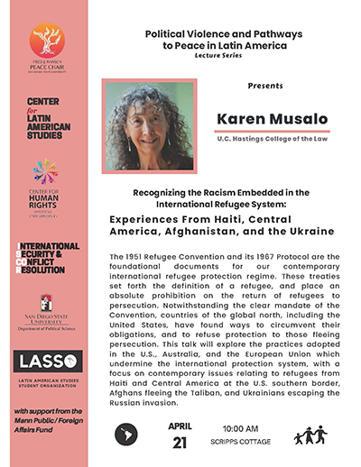 Recognizing the Racism Embedded in the International Refugee System: Experiences From Haiti, Central America, Afghanistan, and the Ukraine